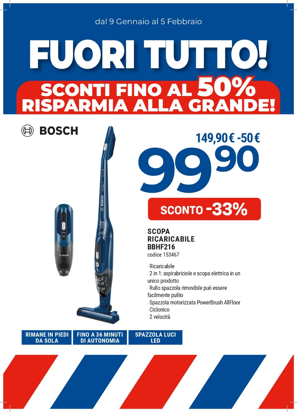 SCOPA BOSCH BBHF216
